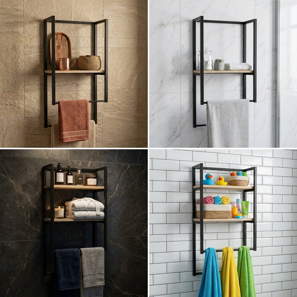 SmartSpace™ Bathroom Organizer Rack