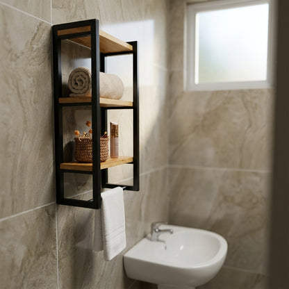 CleanNest™ Bathroom Shelf Rack